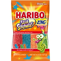 Haribo Zing - Sour Streamers 127g