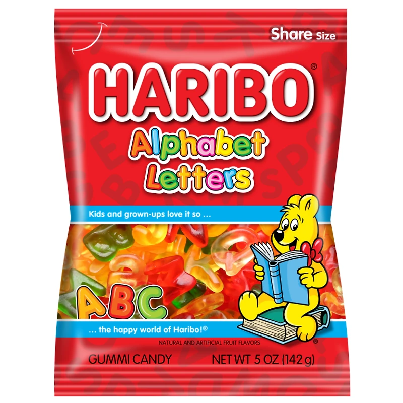Haribo - Alphabet Letters - 142g