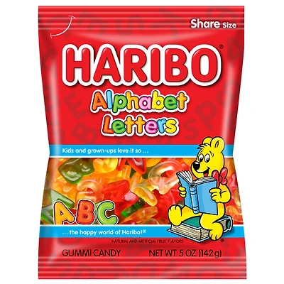Haribo - Alphabet Letters - 142g