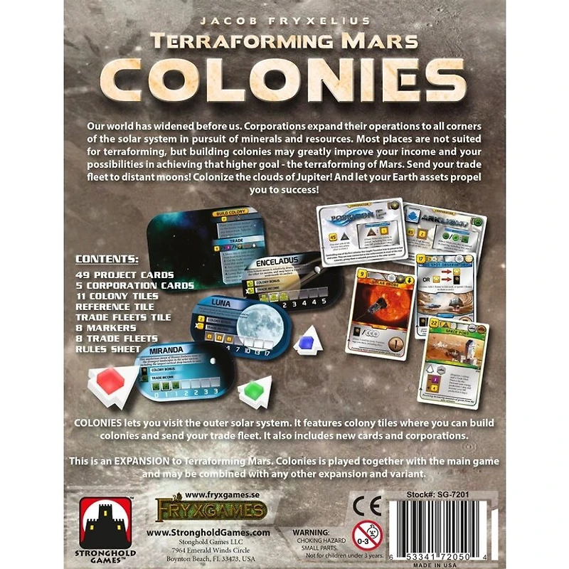 Terraforming Mars - Colonies (Anglais)