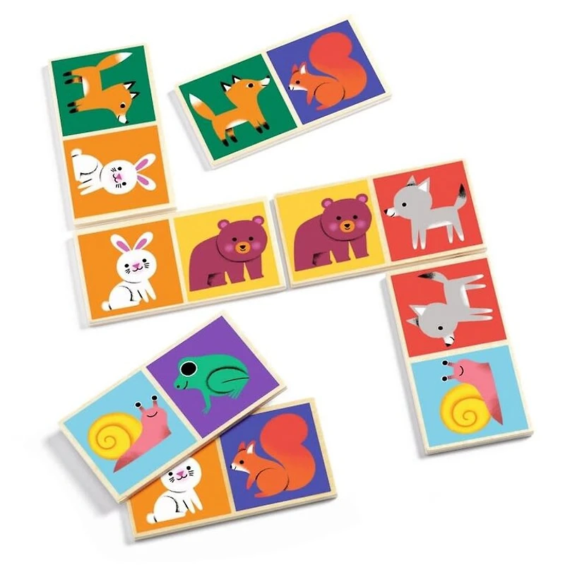 Domino Wood (Multilingue)
