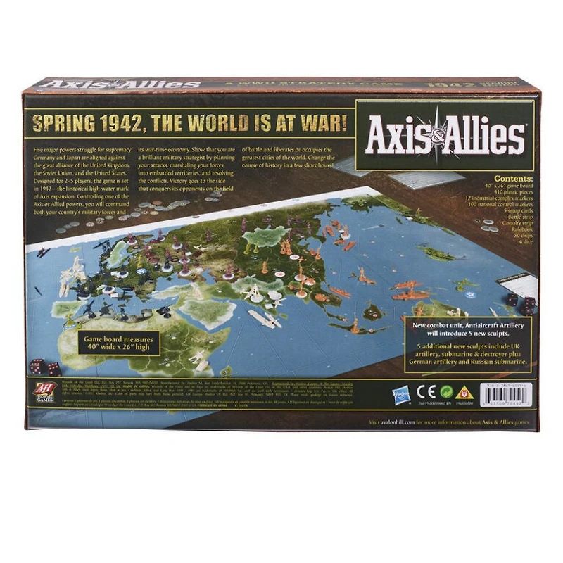 Axis & Allies 1942 (2nd edition) (Anglais)