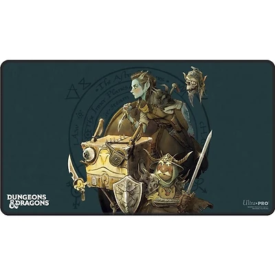 (UP) - Playmat - Planescape: Adventures in the Multiverse - Stitched - Turn of Fortune’s Wheel Alt Cover