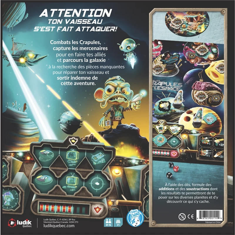 Les crapules de l'espace (French)