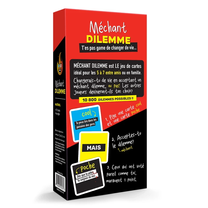 Méchant dilemme (French)