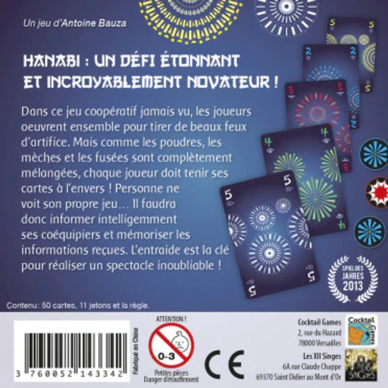 Hanabi - Nouvelle Édition (Francais)