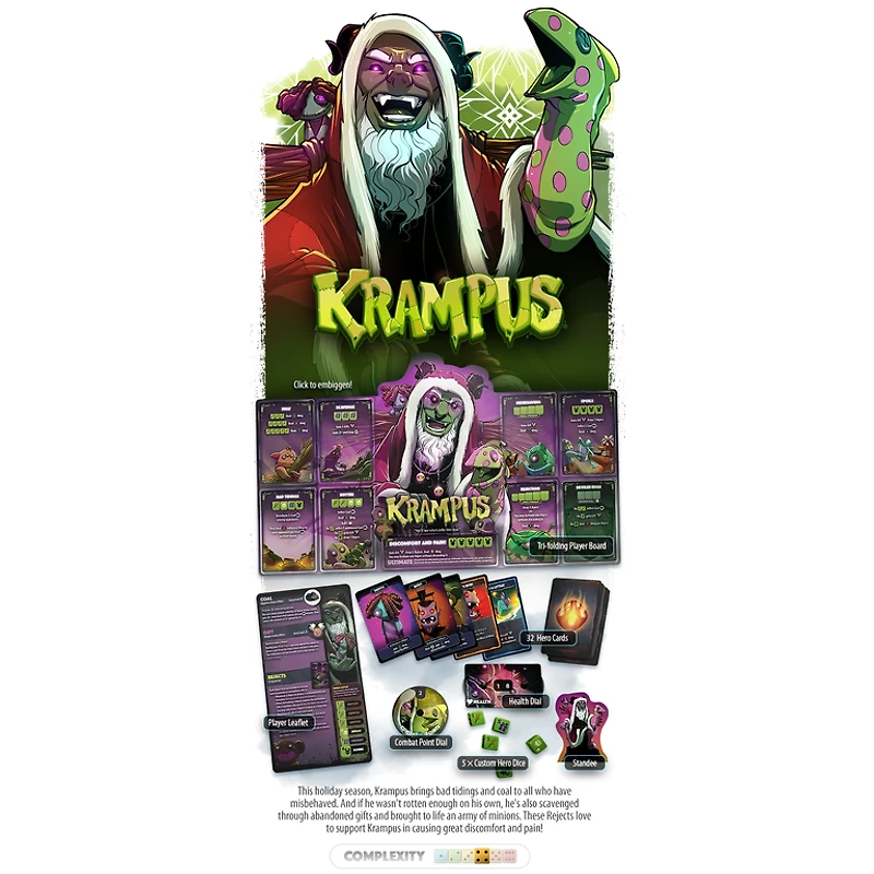 Dice Throne - Santa vs Krampus (Anglais)