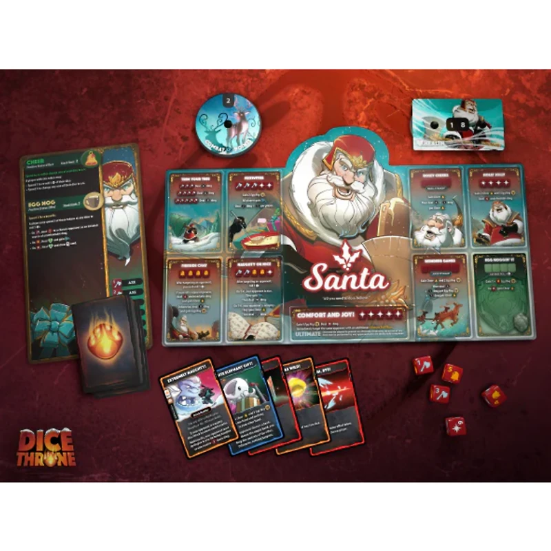 Dice Throne - Santa vs Krampus (Anglais)