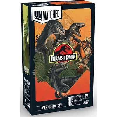 Unmatched - Jurassic Park - Ingen VS Raptors (Anglais)