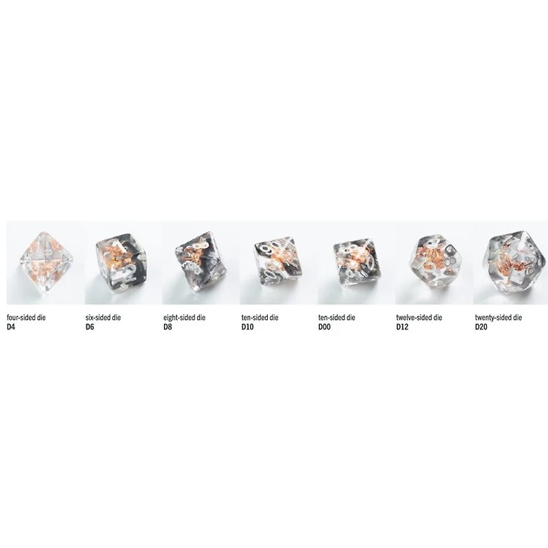 (Gamegenic) Embraced Series RPG Set - 7 Piece Set - Shield and Weapons