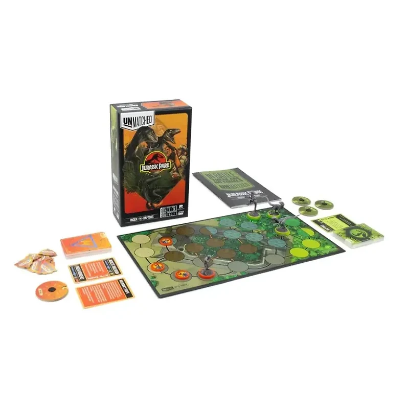Unmatched - Jurassic Park - Ingen VS Raptors (Anglais)