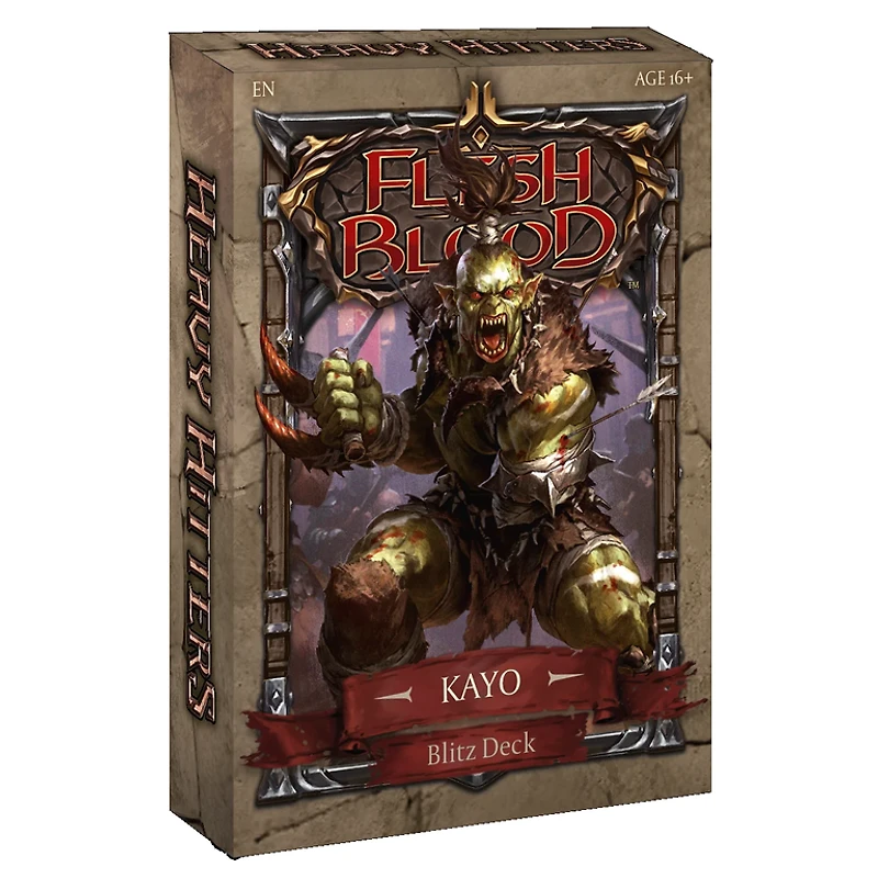 Flesh and Blood - Heavy Hitters - Blitz Deck - Kayo (Anglais)