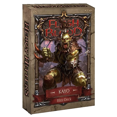 Flesh and Blood - Heavy Hitters - Blitz Deck - Kayo (Anglais)