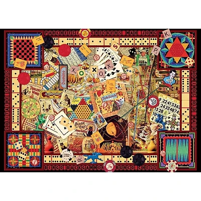 Jeux vintage - 1000 pieces
