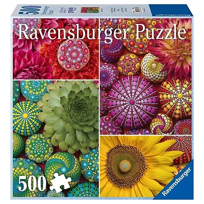 Mandala Blooms - 500 pièces