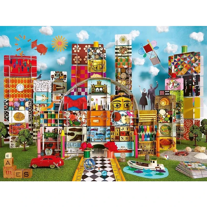 Eames House of Cards Fantasy - 1500 pièces