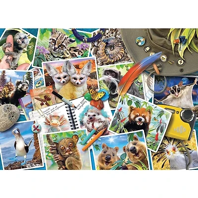 A Traveler's Animal Journey - 1000 pieces
