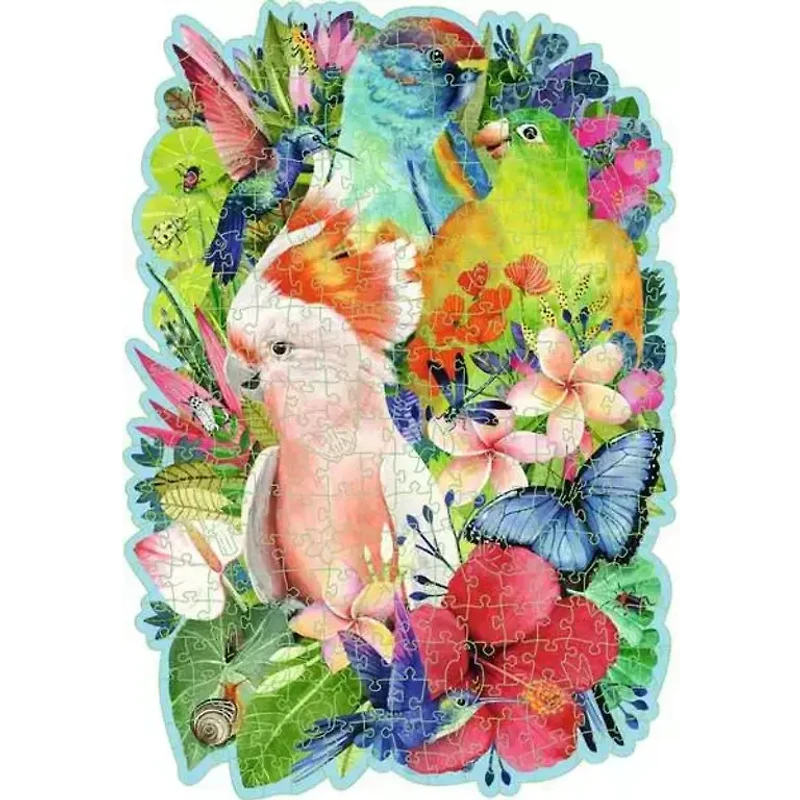 Beautiful Birds - Wooden - 300 pièces