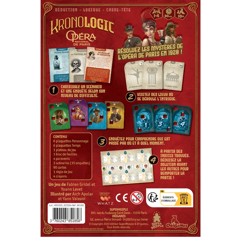 Kronologic - Paris 1920 (Français)