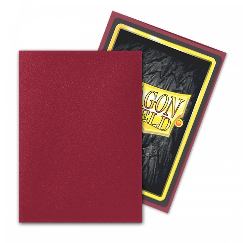 (Dragon Shield) Matte Blood Red - 100 Unités - 63mm x 88mm