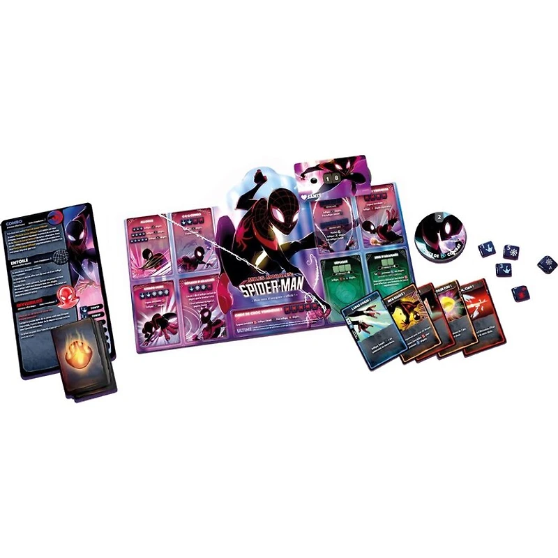 Dice Throne Marvel - Thor, Loki, Spiderman, Scarlet Witch (Français)