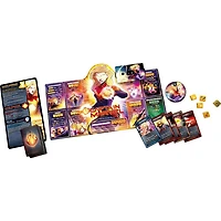 Dice Throne Marvel - Black Panther, Captain Marvel, Black Widow, Dr. Strange (Français) 