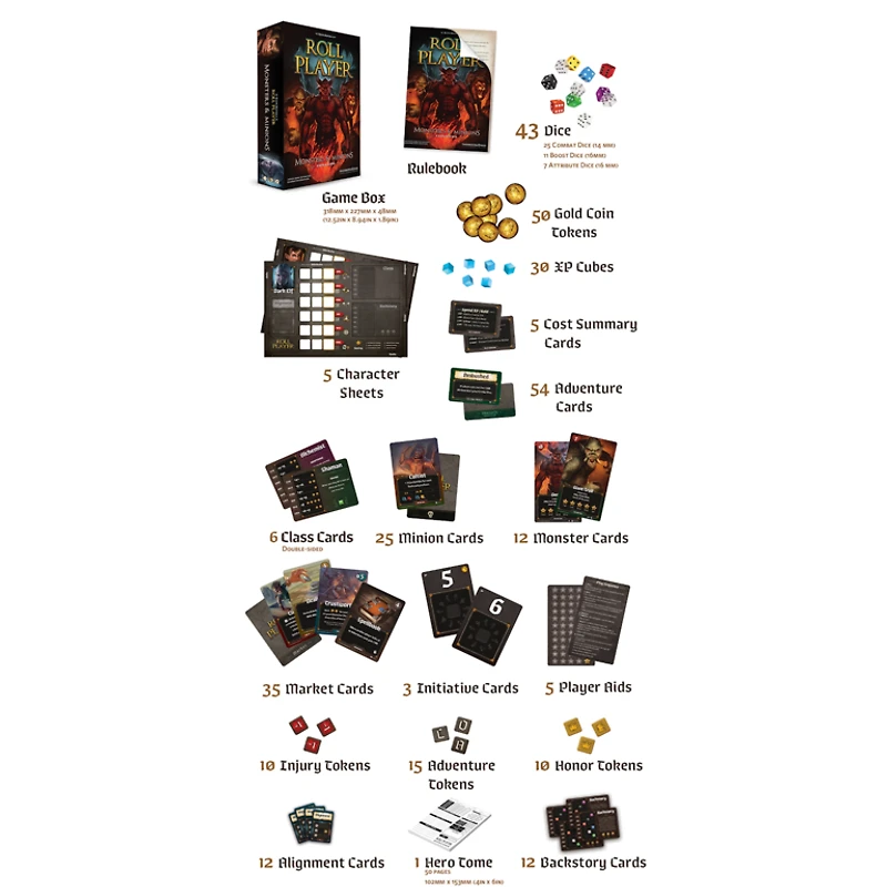 Roll Player - Monsters & Minions Expansion (Anglais)