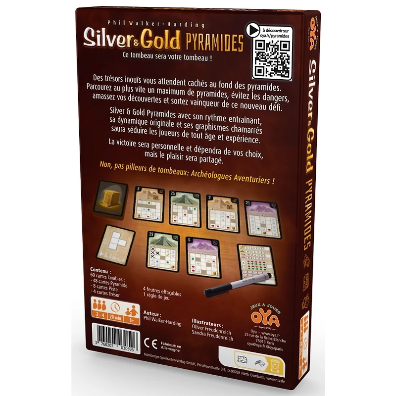 Silver and Gold - Pyramides (French) [PREORDER]