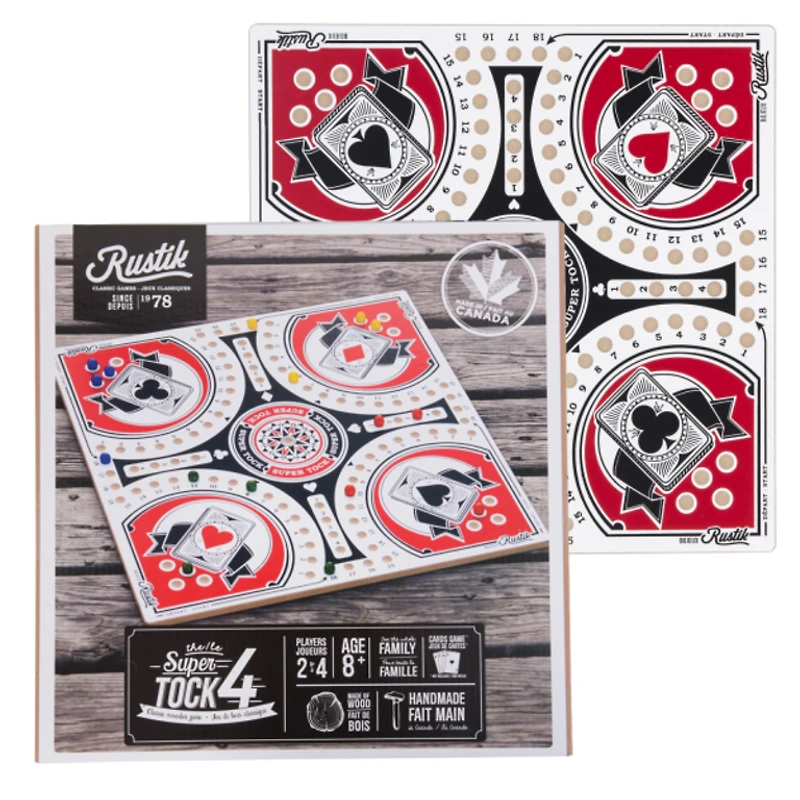 Jeu de Parchisi/Tock - 4 joueurs 15" (Multilingue)