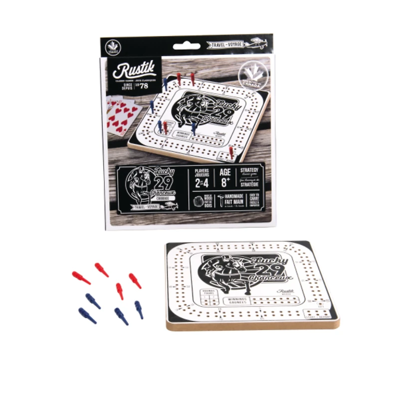 Cribbage - 29 chanceux - Voyage (Multilingue)