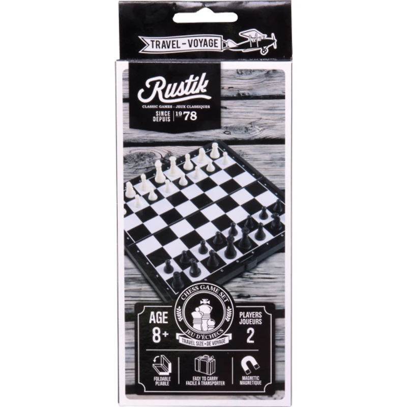 Jeu d'échecs - magnétique (Multilingue)