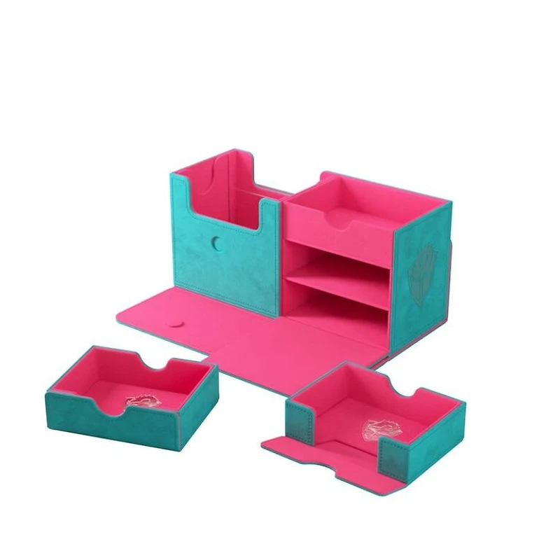 (Gamegenic) Deck Box - The Academic XL 133ct - Teal/Pink