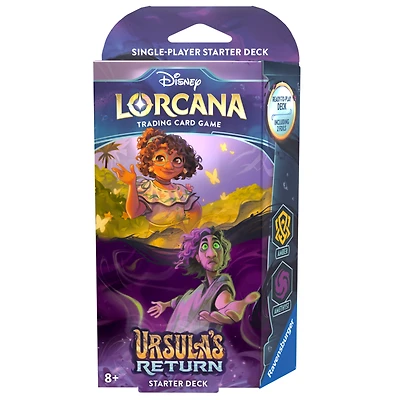 Disney Lorcana - Ursula's Return - Starter Deck - Amber/Amethyst (Anglais) 