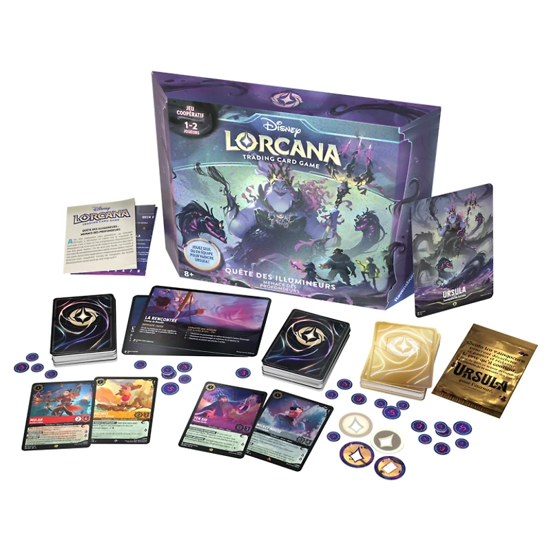 Disney Lorcana - Menace des profondeurs - Quête des illumineurs (Frenc
