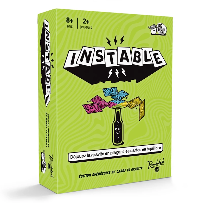 Instable - Cards vs Gravity - Édition québécoise (Français)
