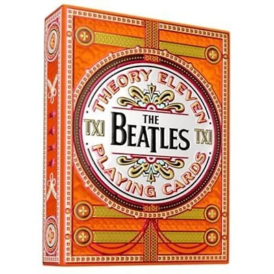 Cartes à jouer - Theory 11 - The Beatles - Orange
