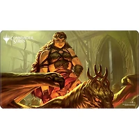 (UP) - Playmat - Commander Mono Colour - Stitched - Magda*