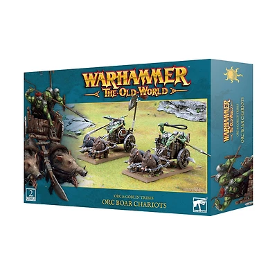 Orcs and Goblins - Orc Boar Chariots [PRÉCOMMANDE]