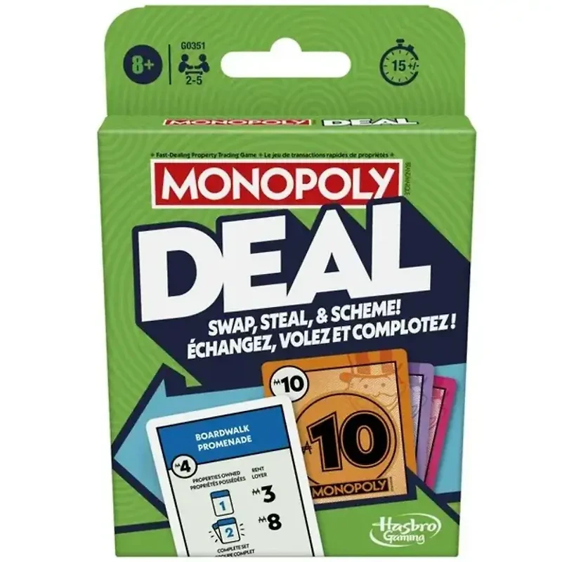 Monopoly - Deal - Nouvelle édition (Multilingue)
