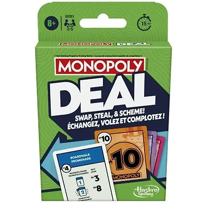 Monopoly - Deal - Nouvelle édition (Multilingue)