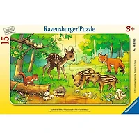Petits animaux de la forêt - 15 pieces