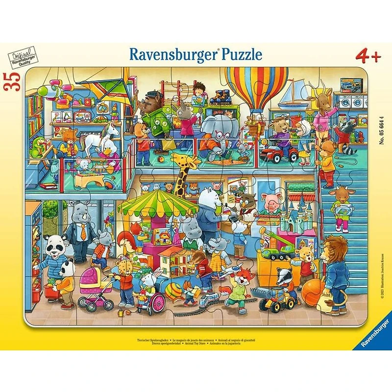 Le magasin de jouets des animaux - 35 pièces