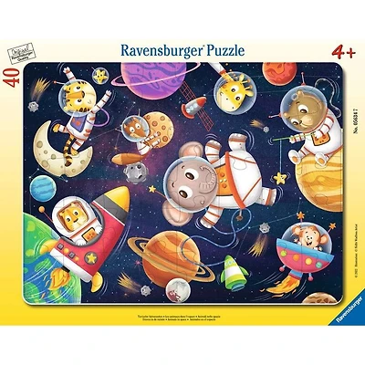 Les animaux dans l'espace - 40 pieces