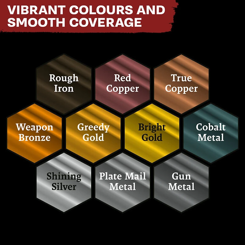 (AP) Warpaints Fanatic - Metallics Paint Set