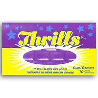 Thrills - Gomme savon - 10 morceaux