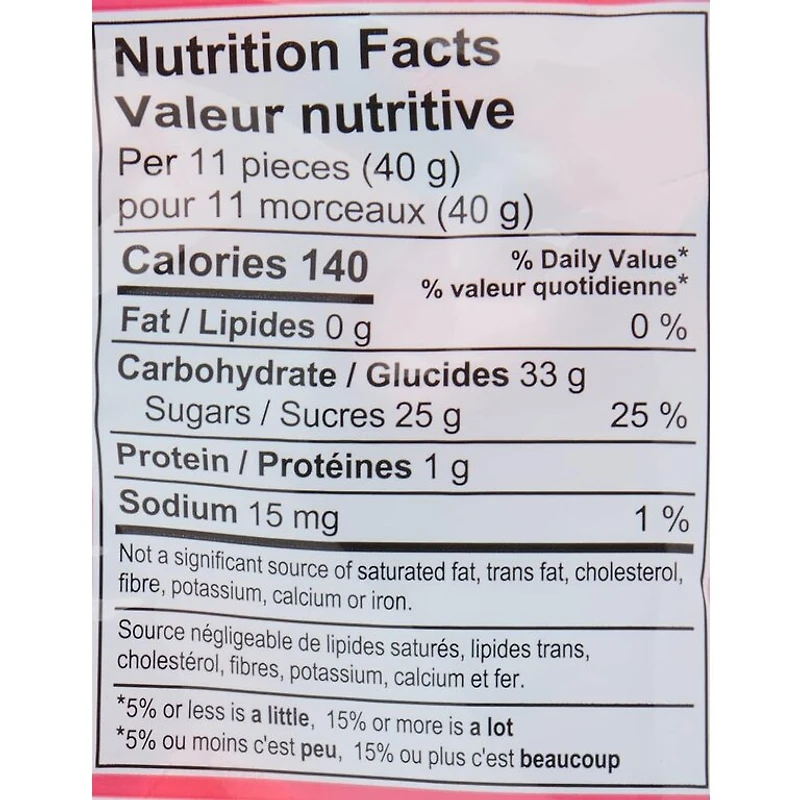 Squashies - Saveur gomme balloune - 160g