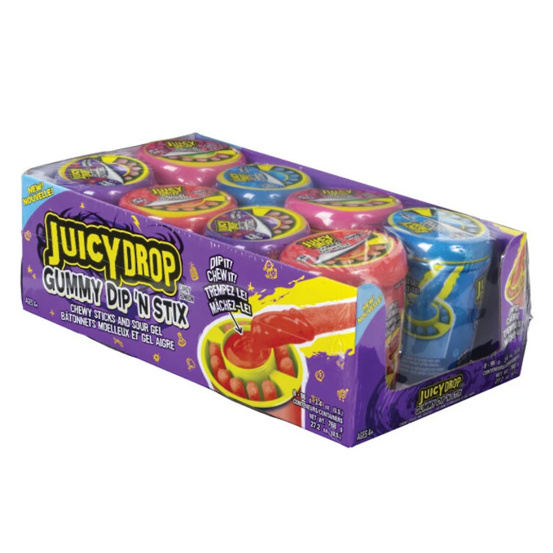 Juicy Drop - Gummy Dip 'N Stix - 96g