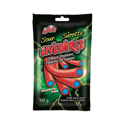 Livewires - Fraise sûrette - 100g