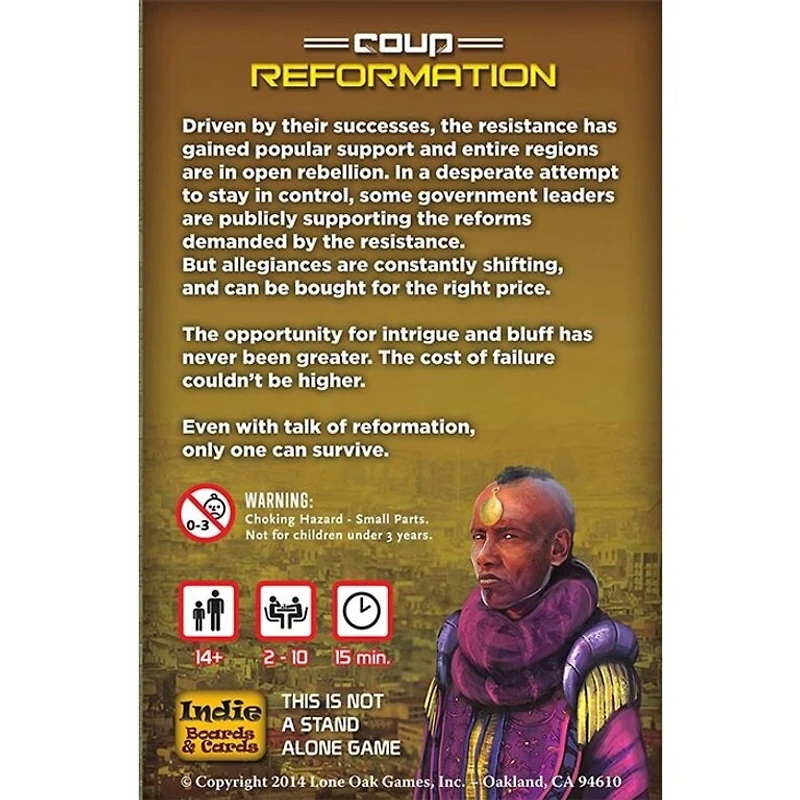 COUP Reformation 2nd Edition (Anglais)