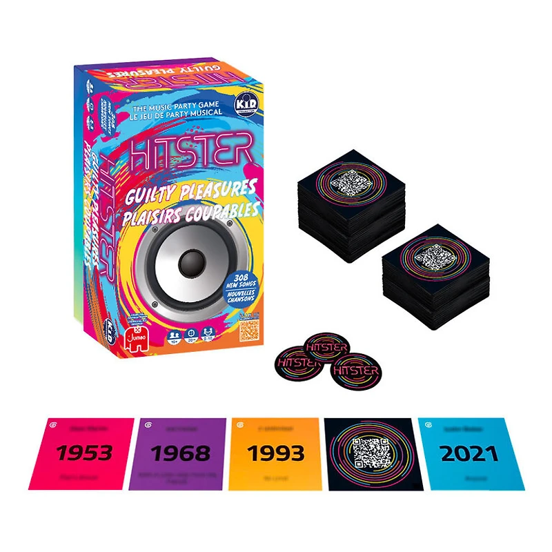 Hitster 3 - Plaisir Coupable (Multilingue)
